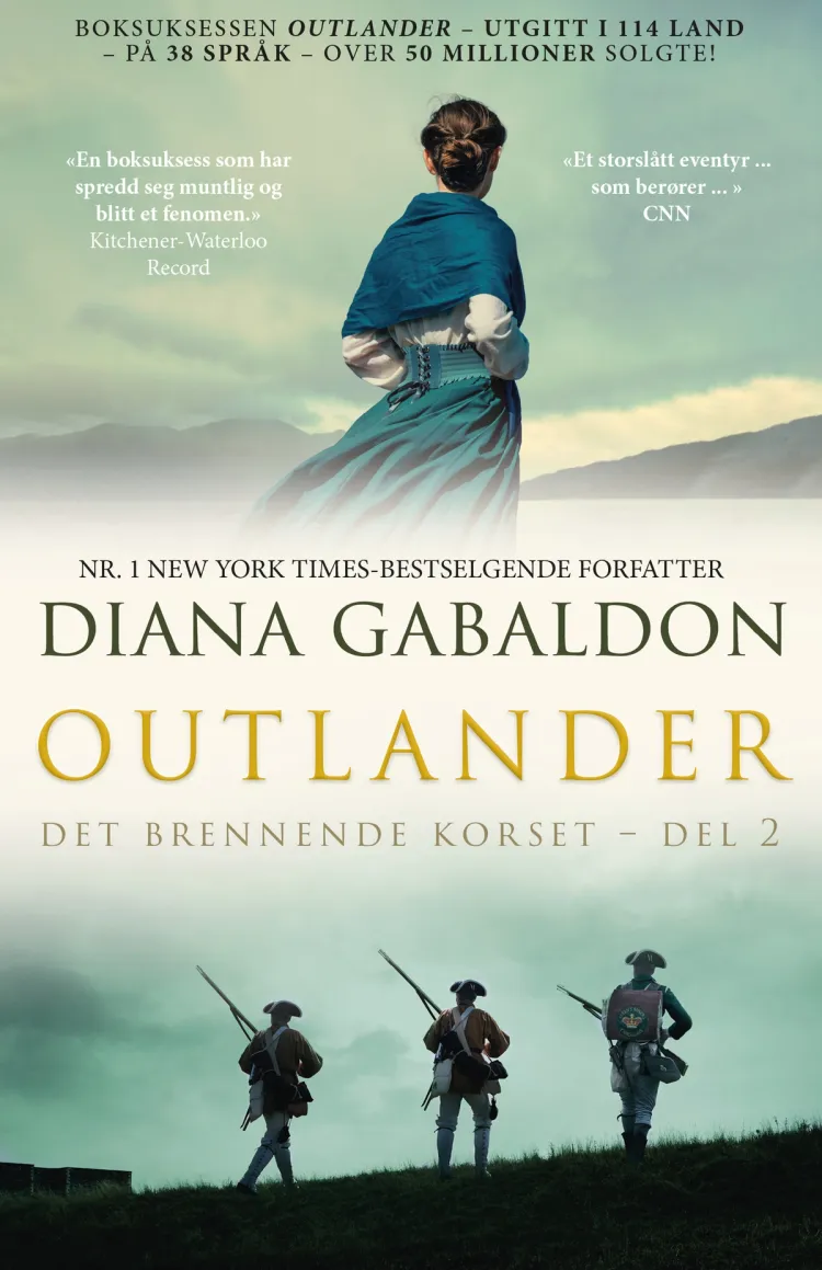 Omslag Det brennende korset – del 2 av Diana Gabaldon (Ebok)