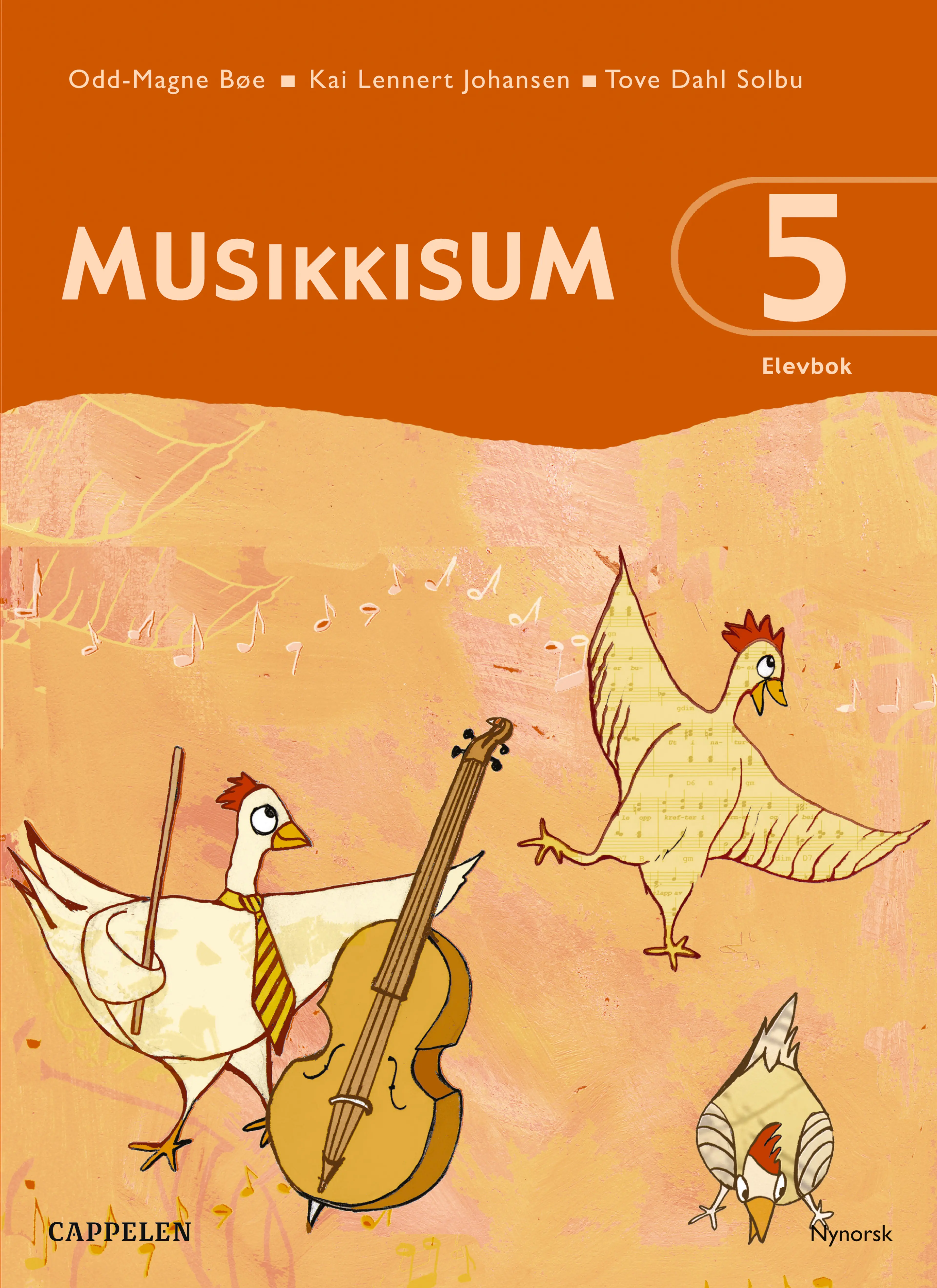 Omslag MusikkisuM 5 Elevbok av Odd-Magne Bøe, Kai Lennert Johansen og Tove Dahl Solbu (Heftet)