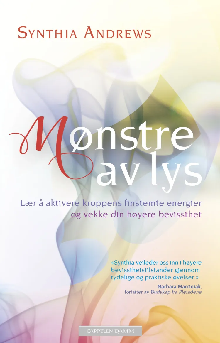 Omslag Mønstre av lys av Synthia Andrews (Heftet)