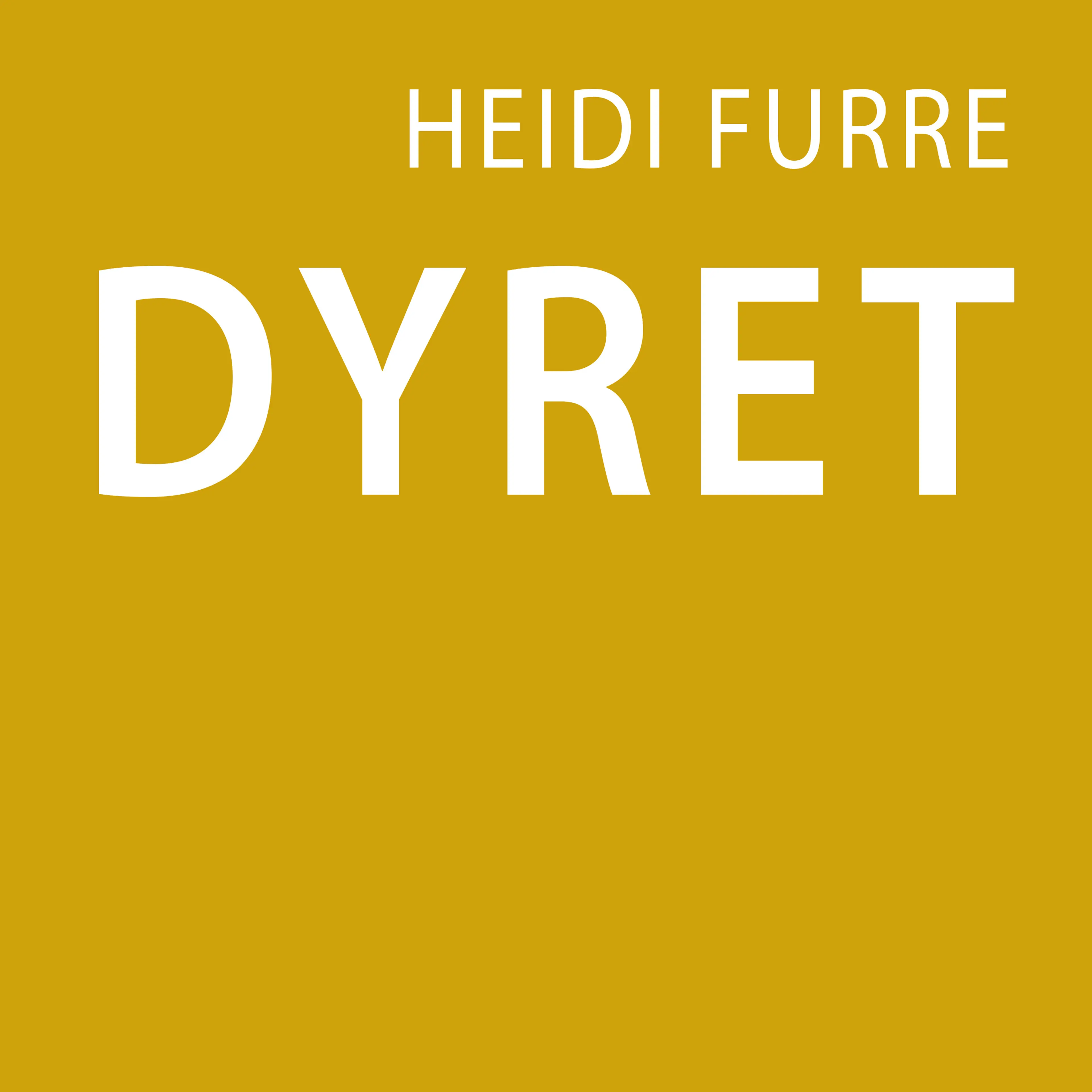 Omslag Dyret av Heidi Furre (Lydbok)