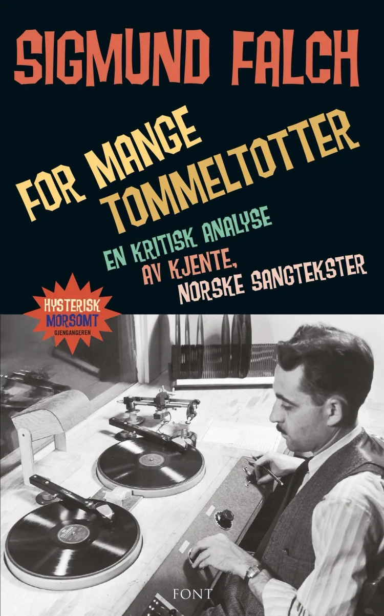 Omslag For mange tommeltotter av Sigmund Falch (Ebok)