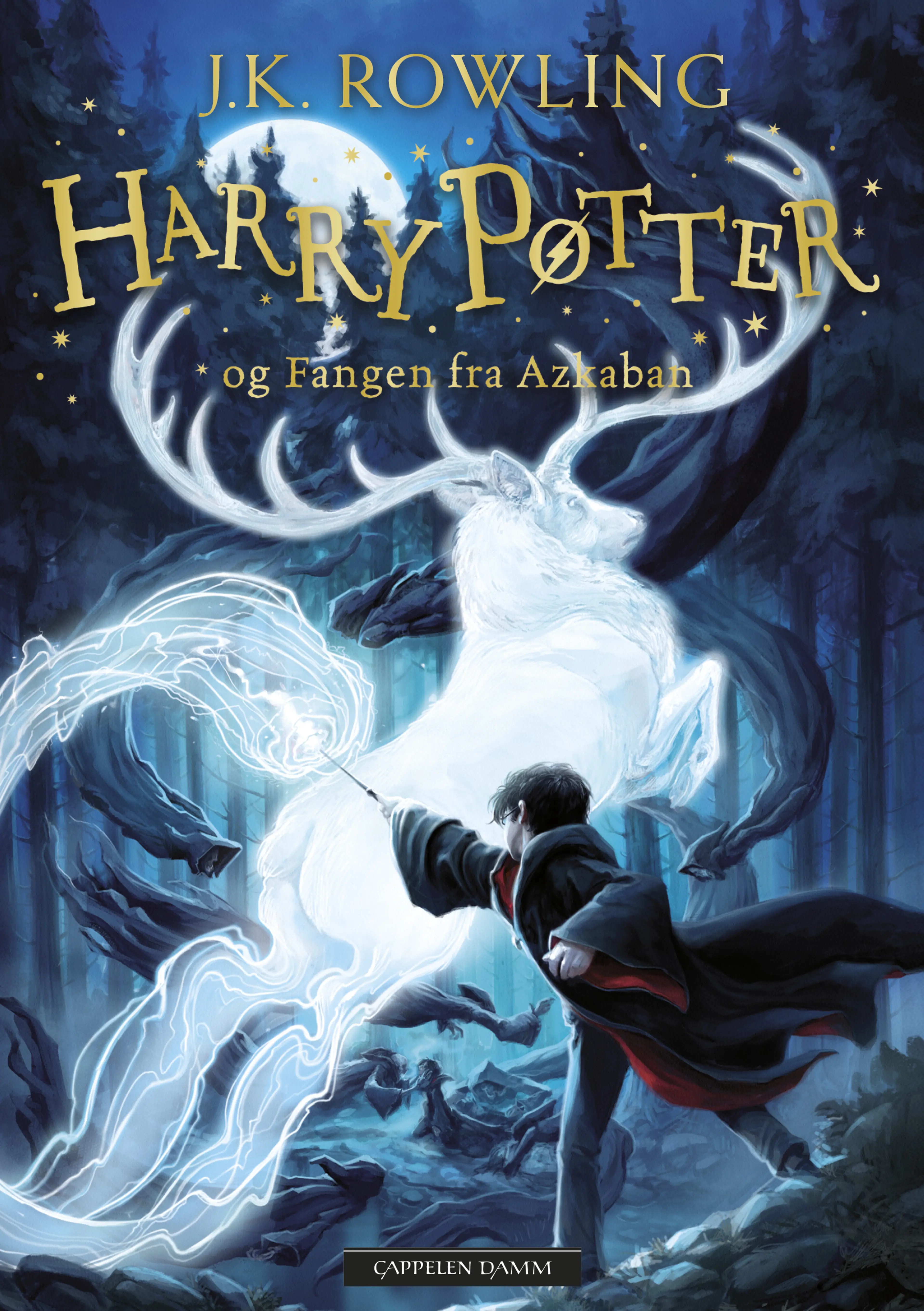 Omslag Harry Potter og fangen fra Azkaban av J.K. Rowling (Innbundet)