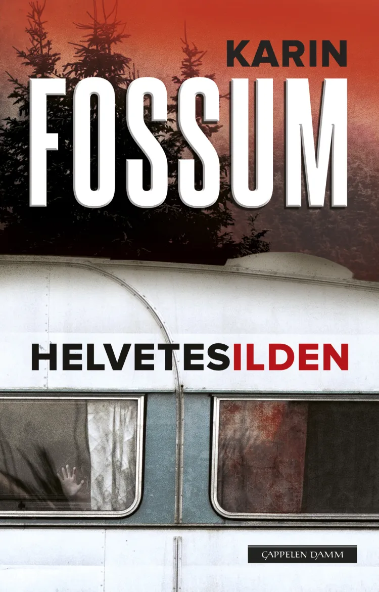 Omslag Helvetesilden av Karin Fossum (Innbundet)