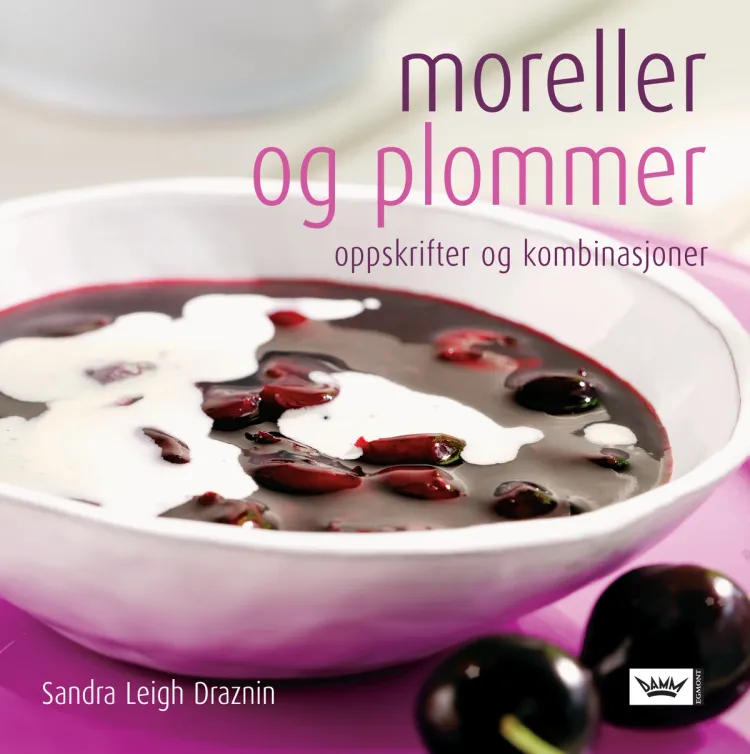 Omslag Moreller og plommer av Sandra Leigh Draznin (Heftet)