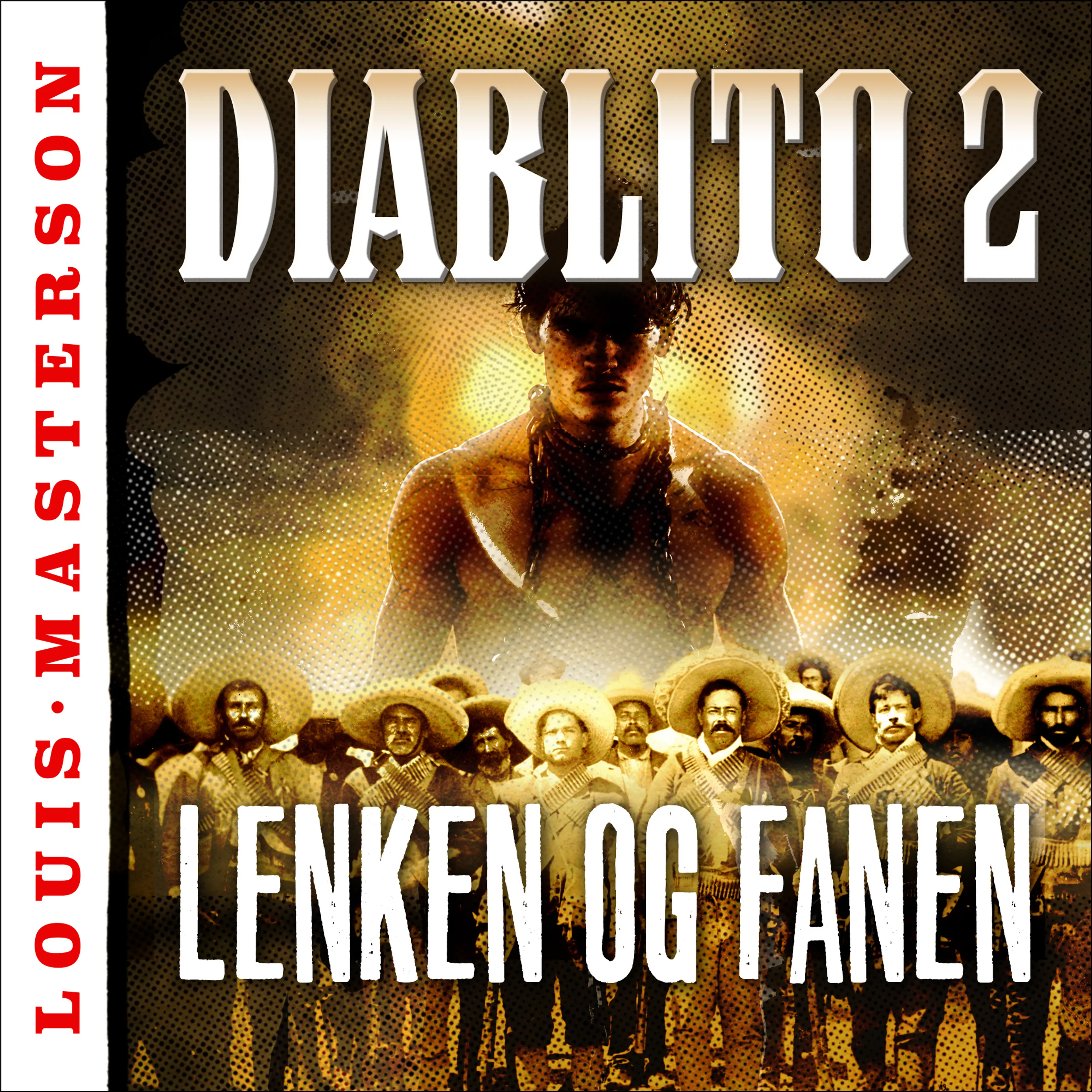 Omslag Lenken og fanen av Louis Masterson (Lydbok)