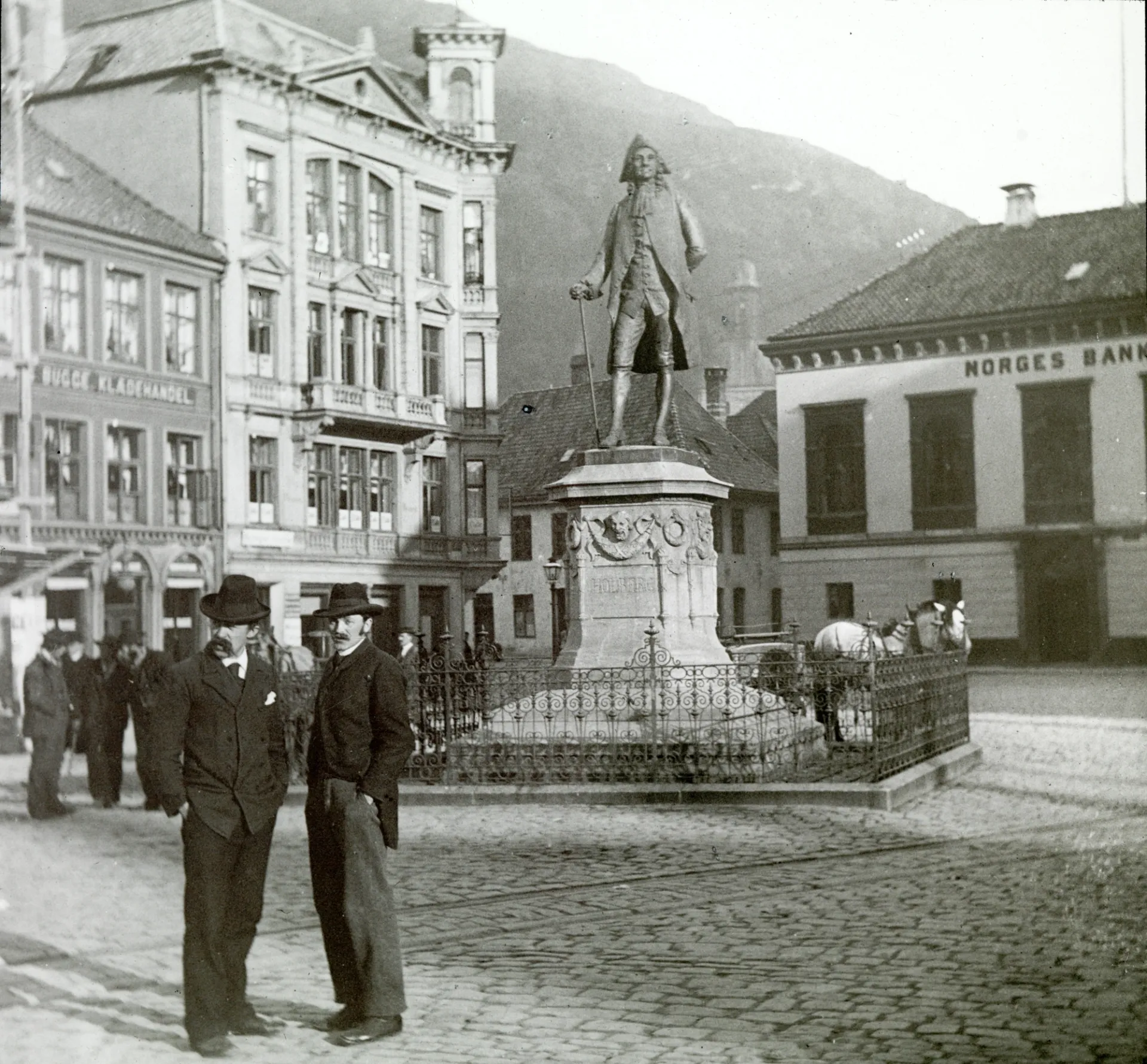 Bergen ca. 1900. Foto: Worm-Petersen, Severin, Norsk Teknisk Museum