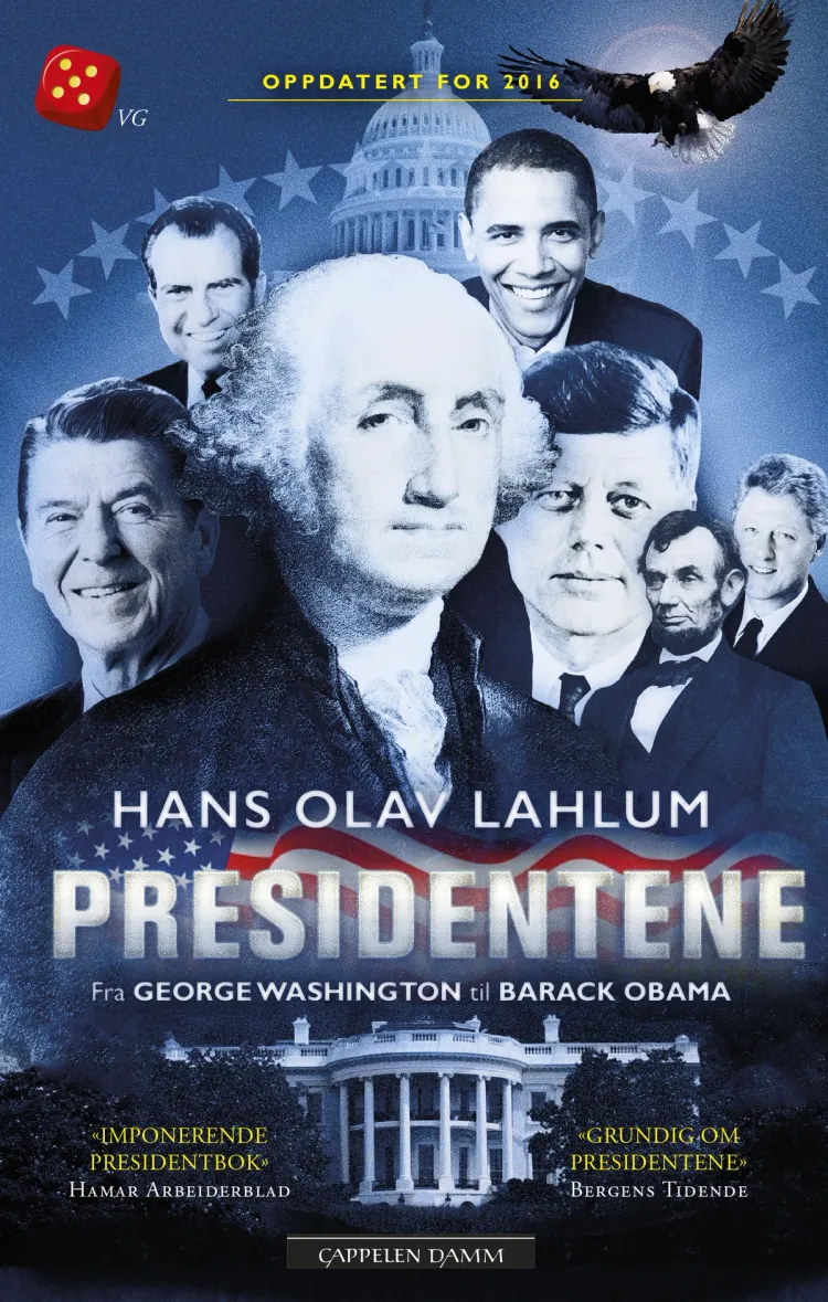 Omslag Presidentene av Hans Olav Lahlum (Heftet)
