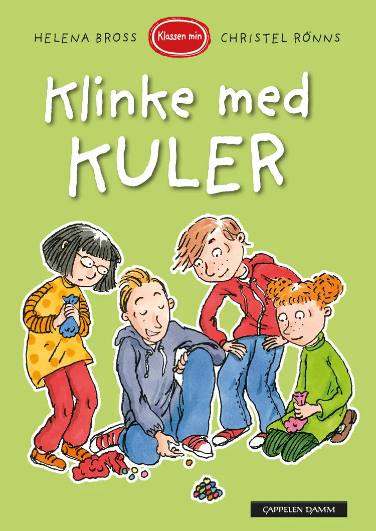 Omslag Klassen min - Klinke med kuler av Helena Bross (Innbundet)