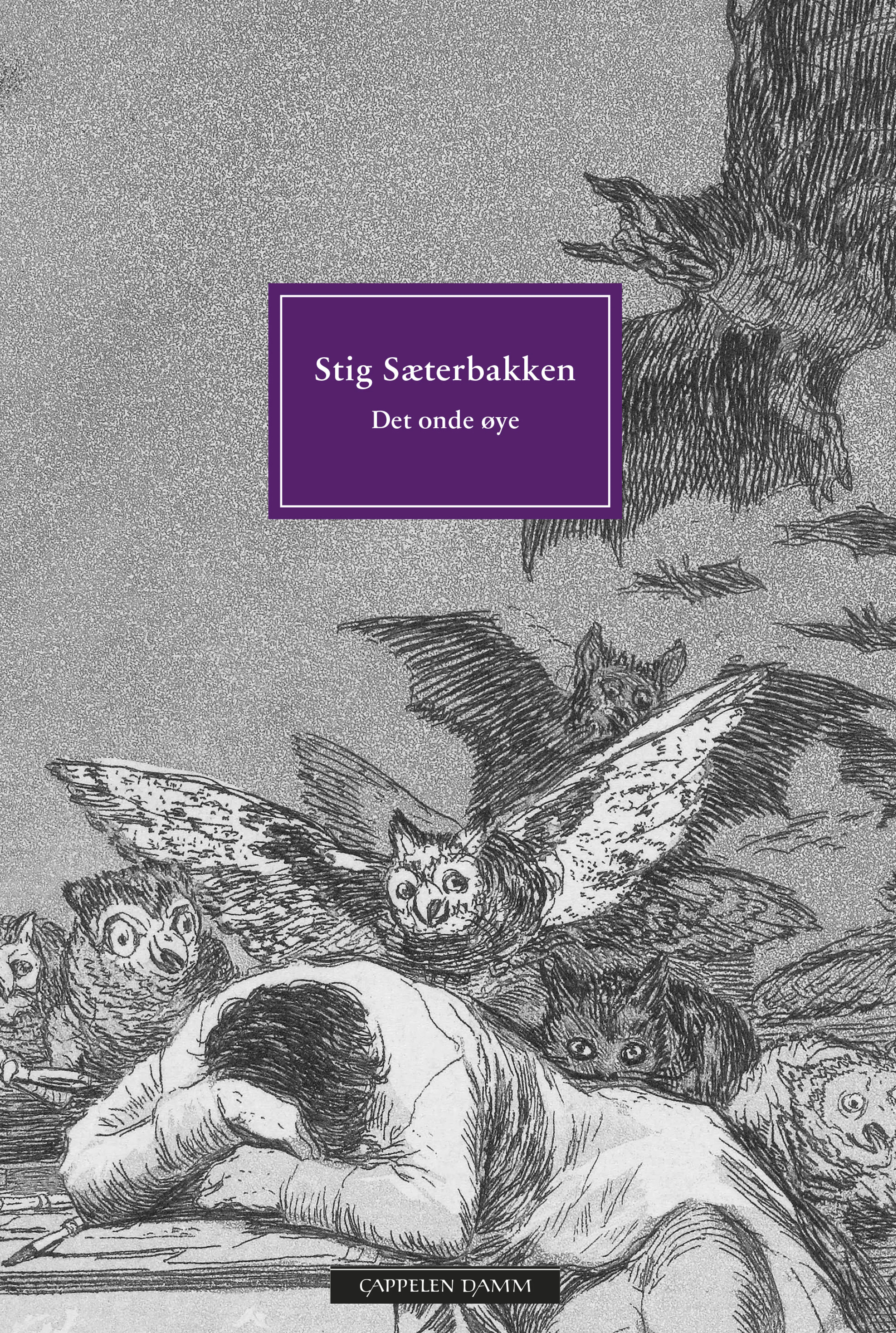Omslag Det onde øye av Stig Sæterbakken (Heftet)