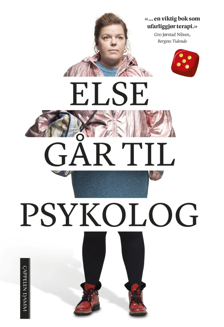 Omslag Else går til psykolog av Else Kåss Furuseth (Innbundet)