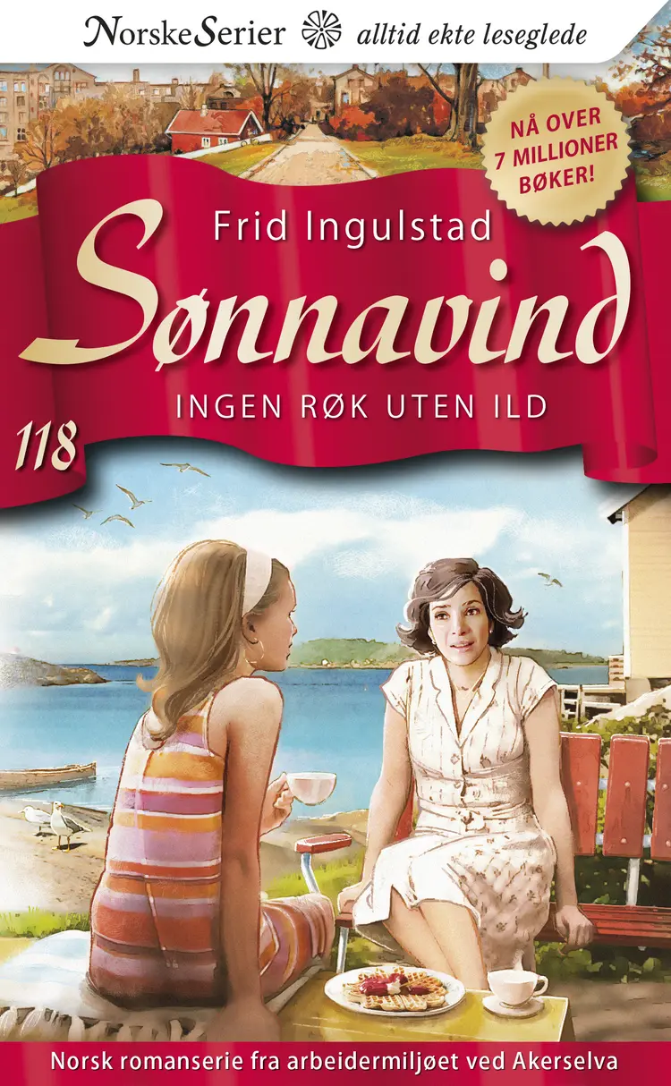 Omslag Ingen røk uten ild av Frid Ingulstad (Ebok)
