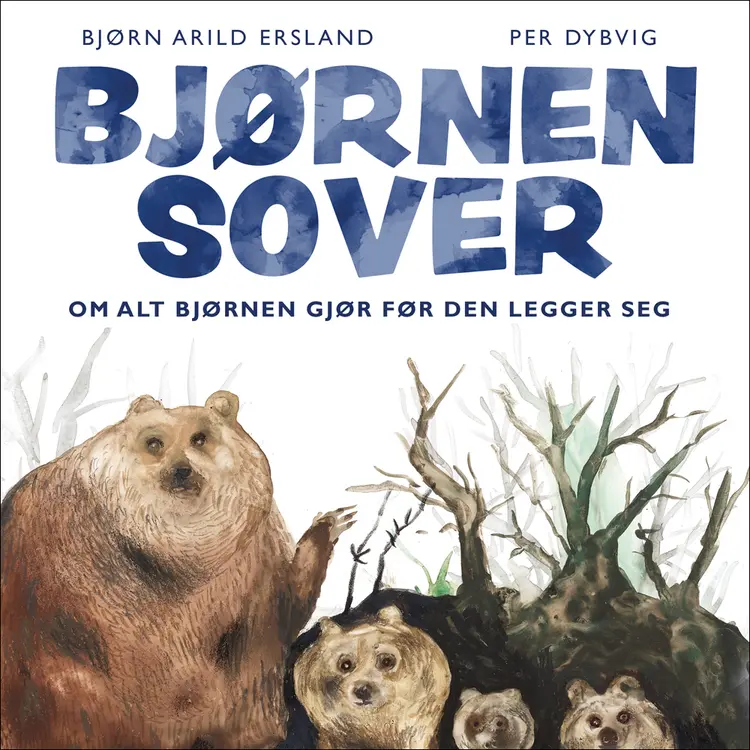 Omslag Bjørnen sover av Bjørn Arild Ersland (Lydbok)