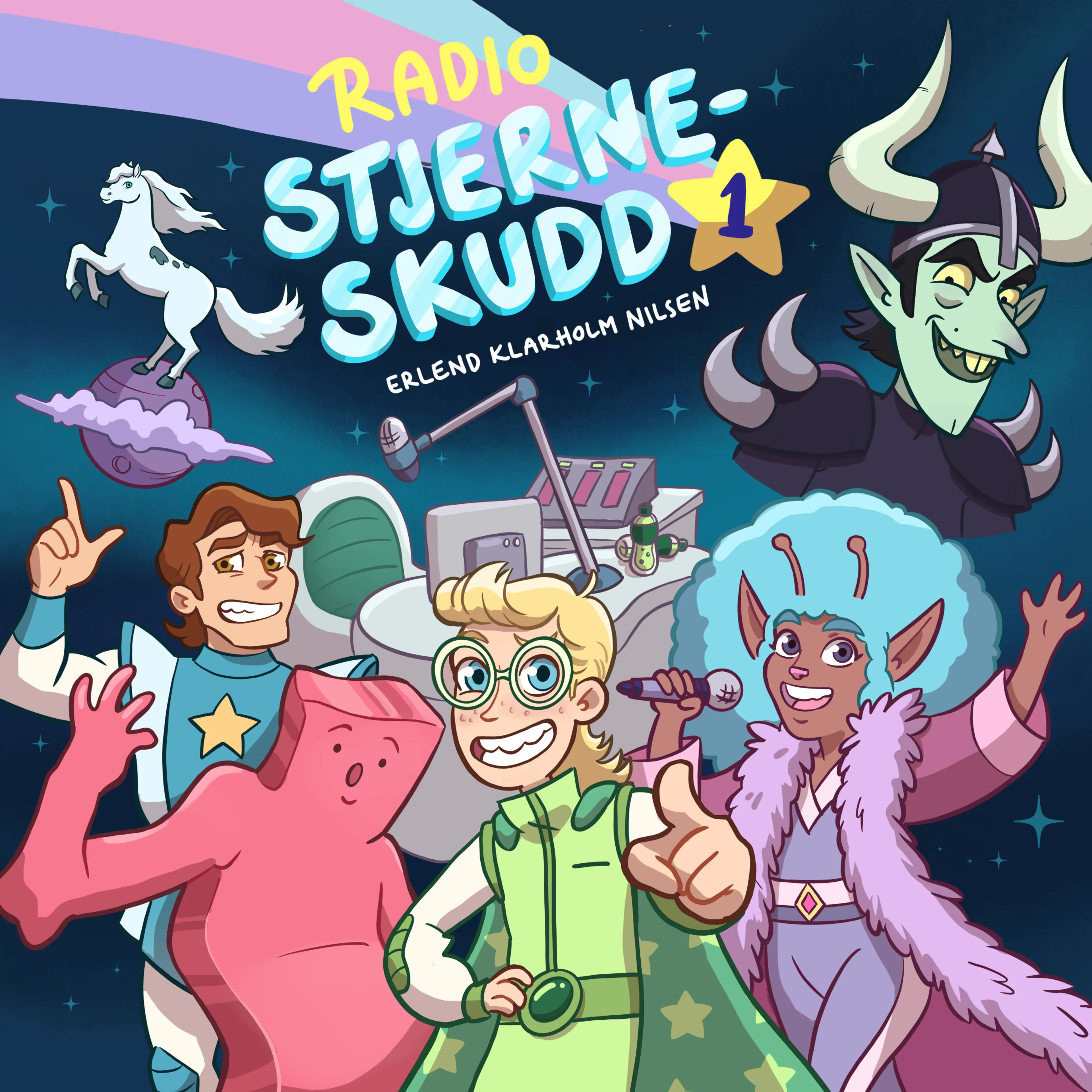 Omslag Radio Stjerneskudd 1 av Erlend Klarholm Nilsen (Lydbok)