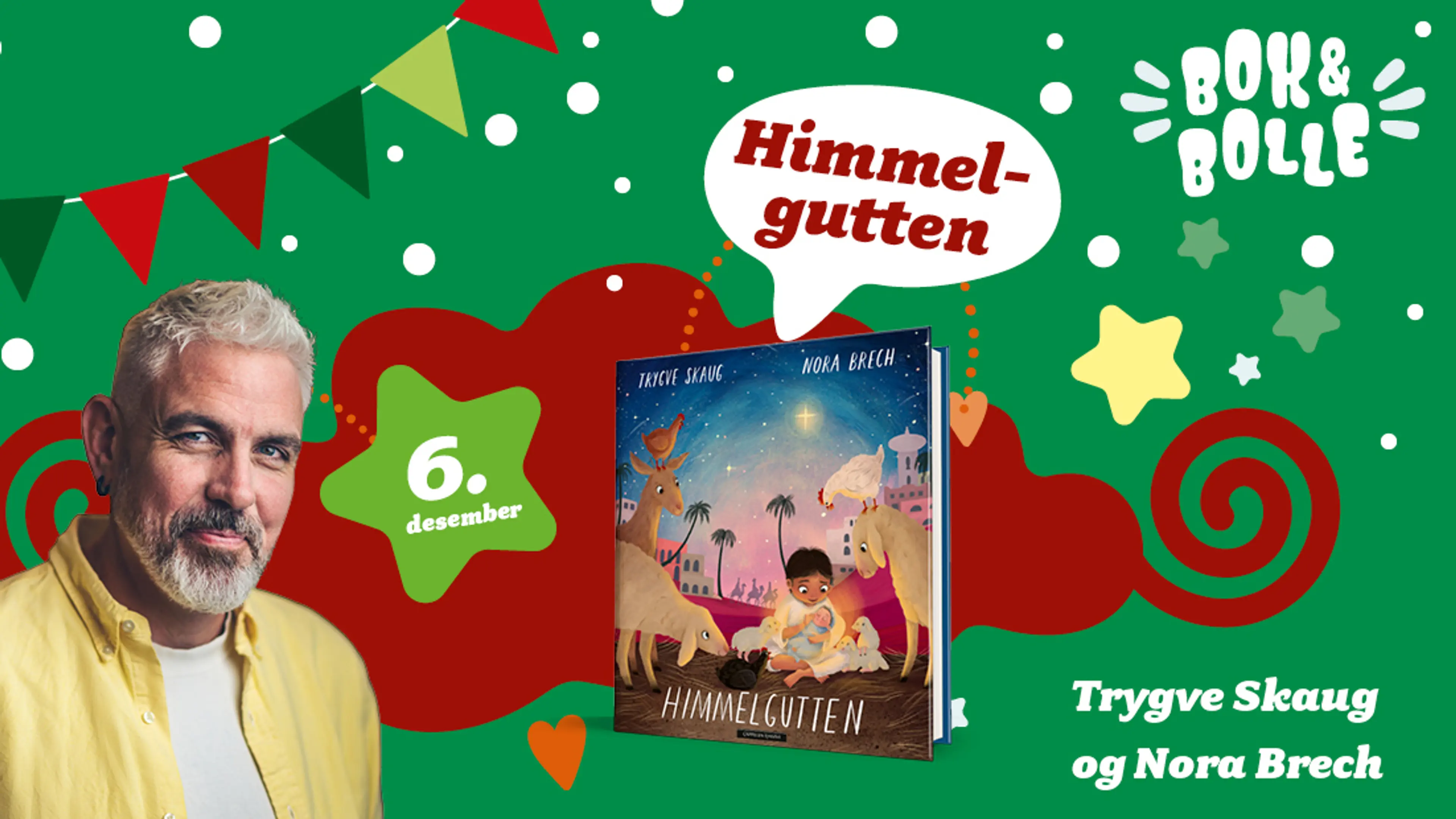 Trygve Skaug med Himmelgutten