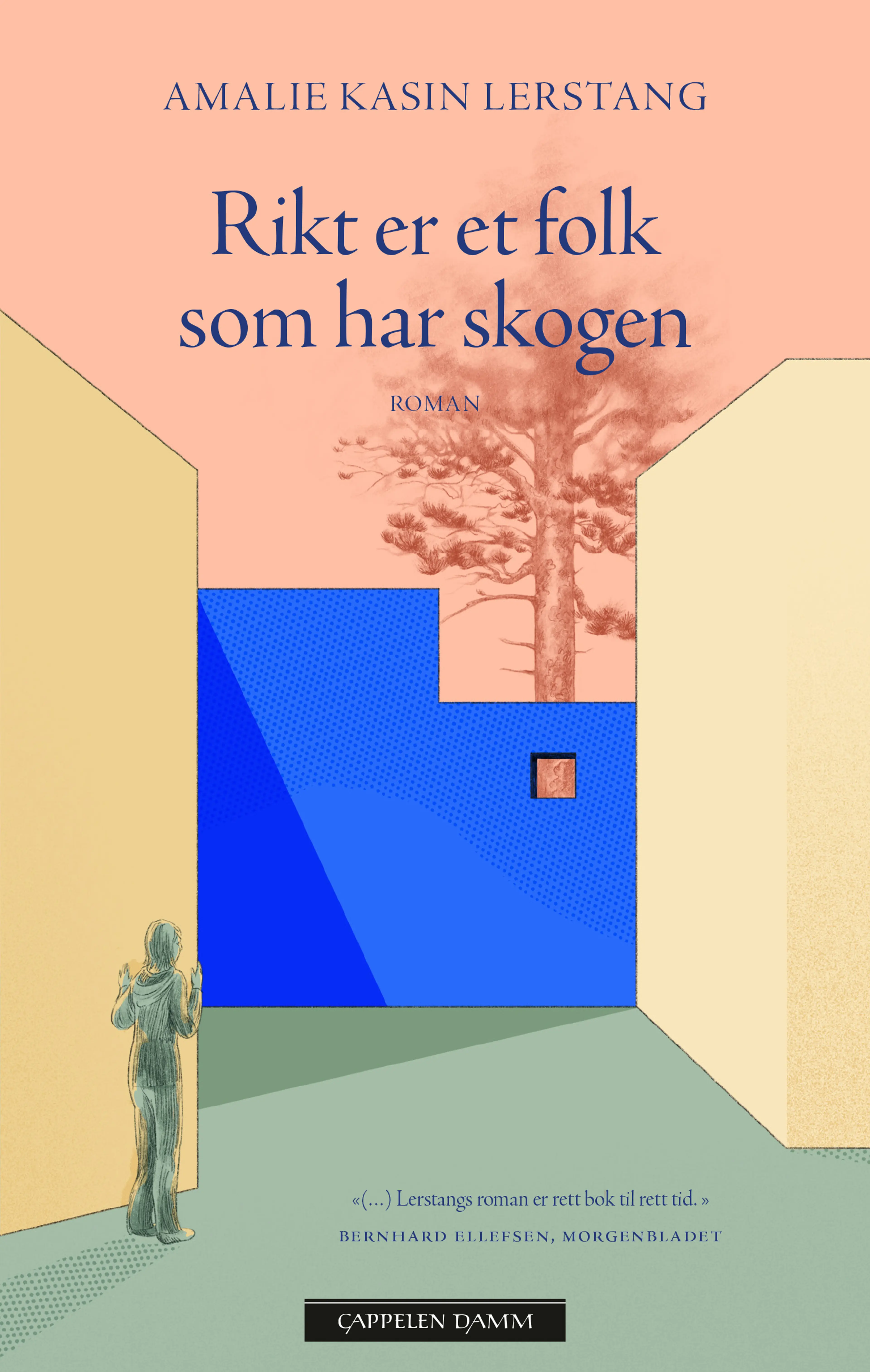 Omslag Rikt er et folk som har skogen av Amalie Kasin Lerstang (Heftet)