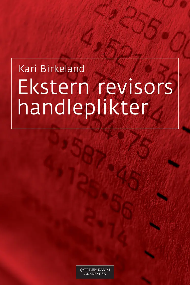 Omslag Ekstern revisors handleplikter av Kari Birkeland (Innbundet)