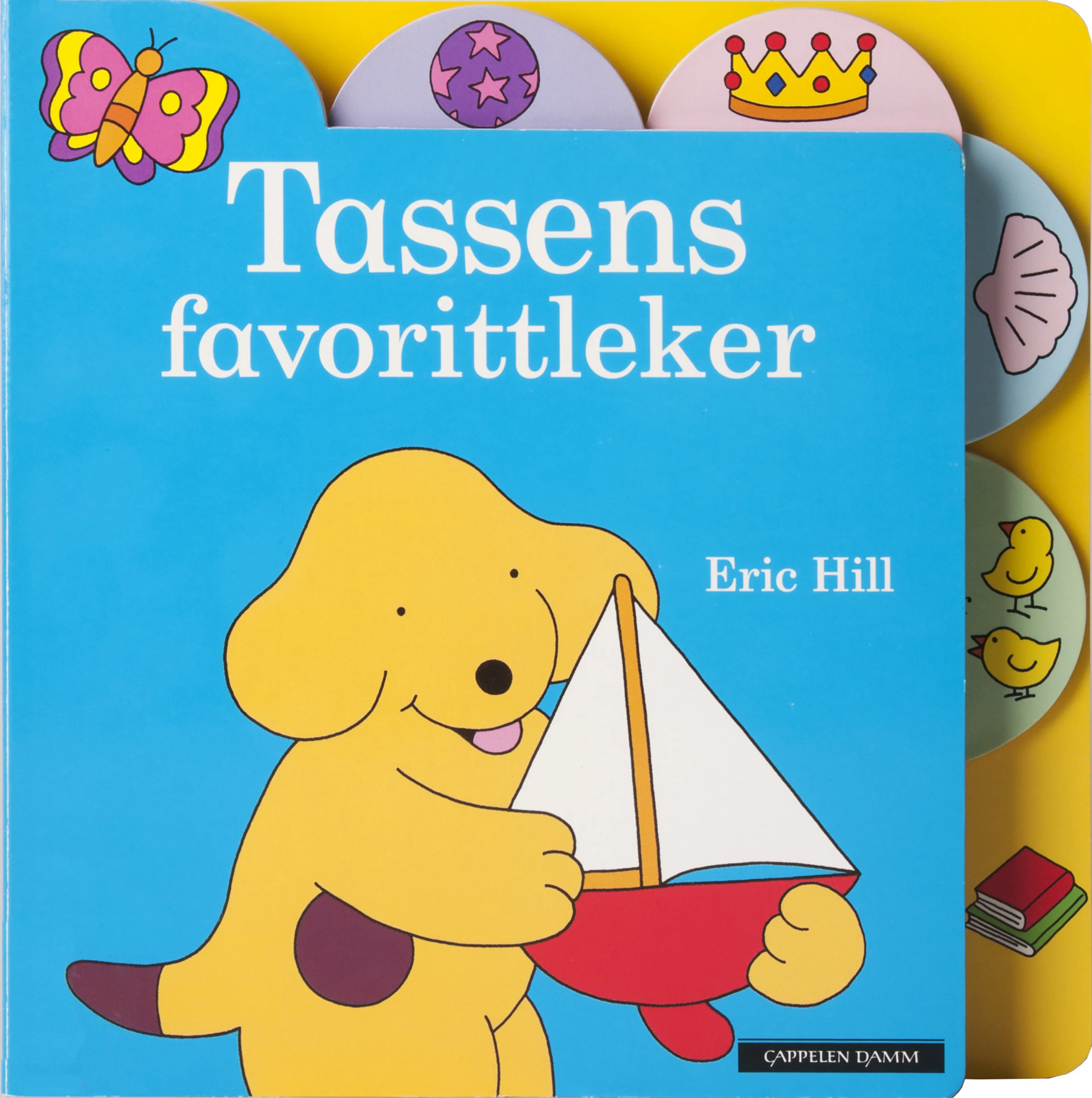Omslag Tassens favorittleker av Eric Hill (Innbundet)
