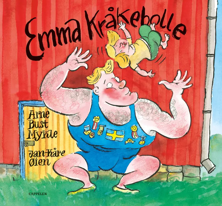 Omslag Emma Kråkebolle av Arne Bust Mykle og Jan-Kåre Øien (Innbundet)