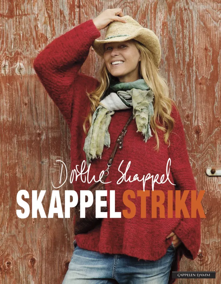 Omslag Skappelstrikk av Dorthe Skappel (Innbundet)