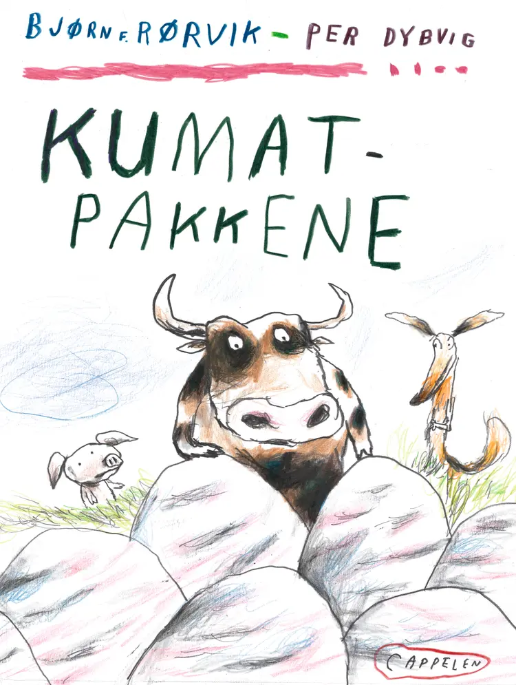 Omslag Kumatpakkene av Bjørn F. Rørvik (Innbundet)