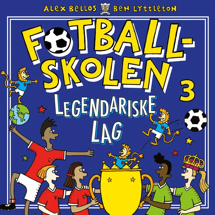 Omslag Fotballskolen - Legendariske lag av Alex Bellos og Ben Lyttleton (Lydbok)