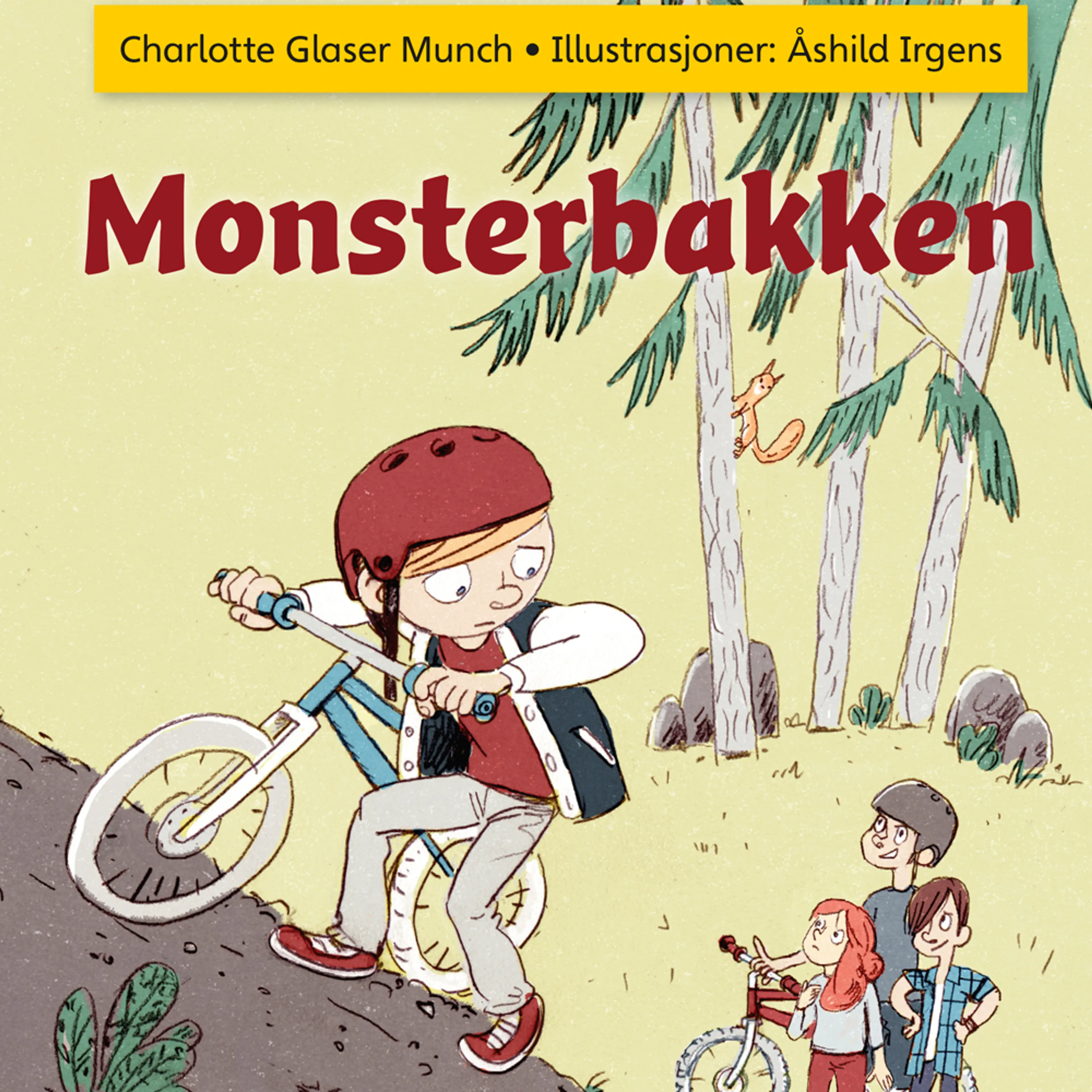 Omslag Monsterbakken av Charlotte Glaser Munch (Lydbok)