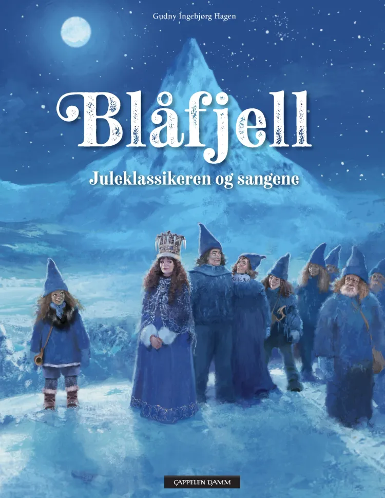 Omslag Blåfjell - juleklassikeren og sangene av Gudny Ingebjørg Hagen (Ebok)