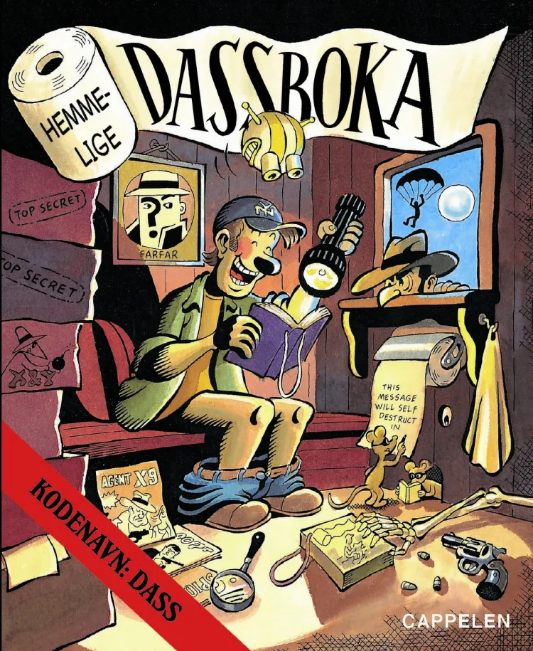 Omslag Hemmelige dassboka (Heftet)