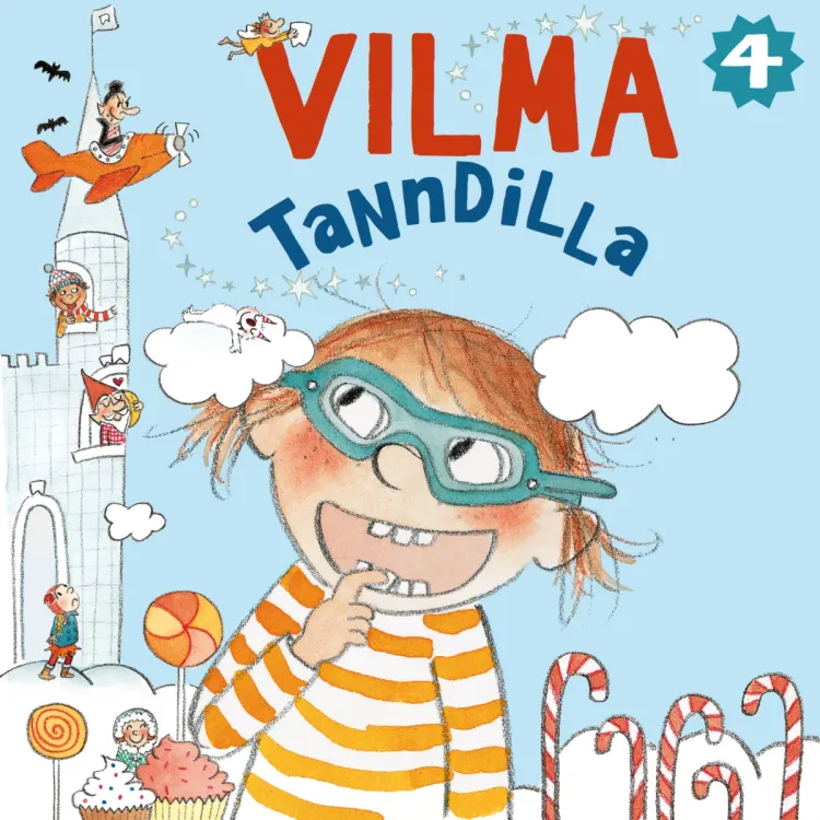 Omslag Vilma tanndilla av Abby Hanlon (Lydbok)