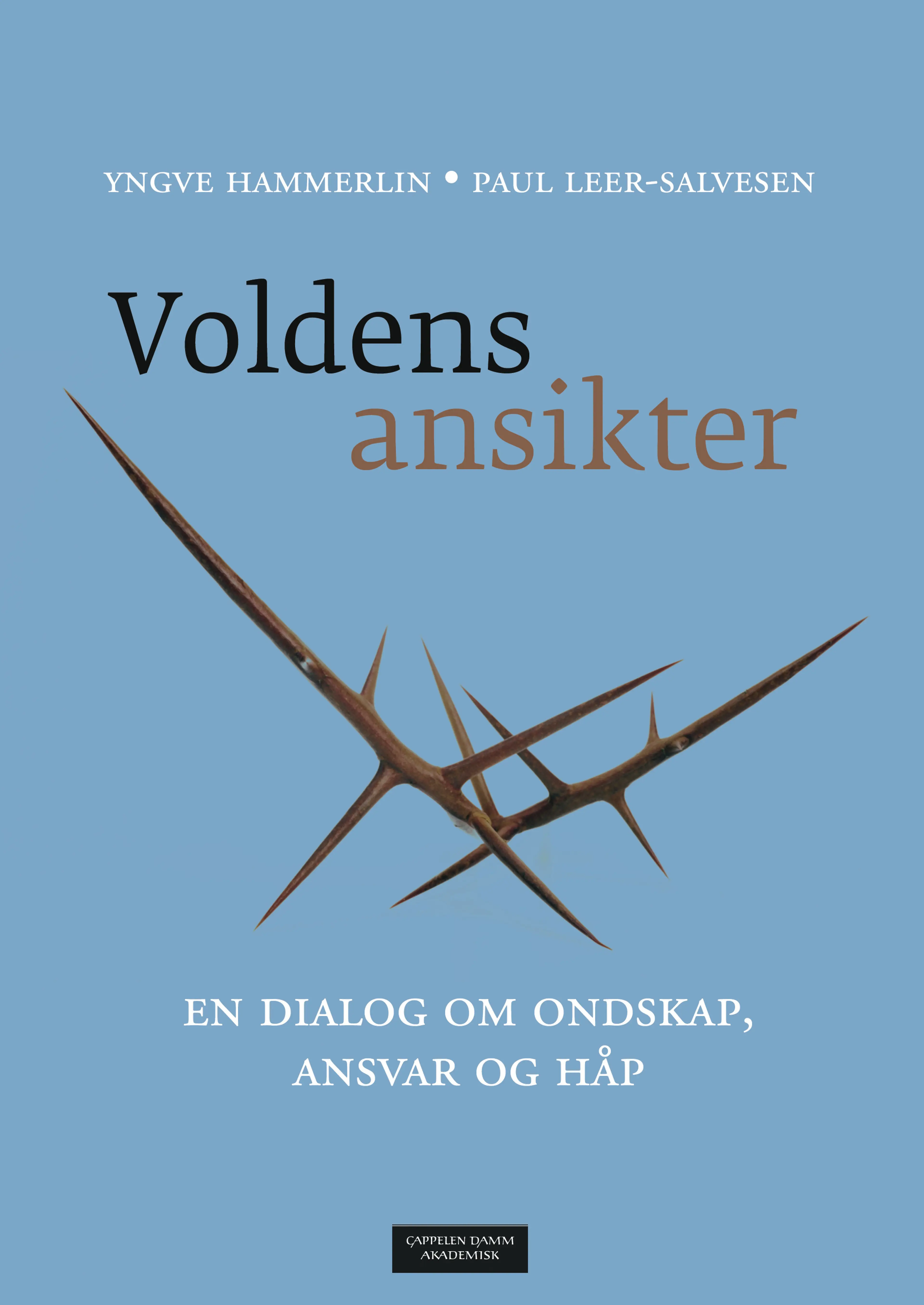 Omslag Voldens ansikter av Yngve Hammerlin og Paul Leer-Salvesen (Heftet)