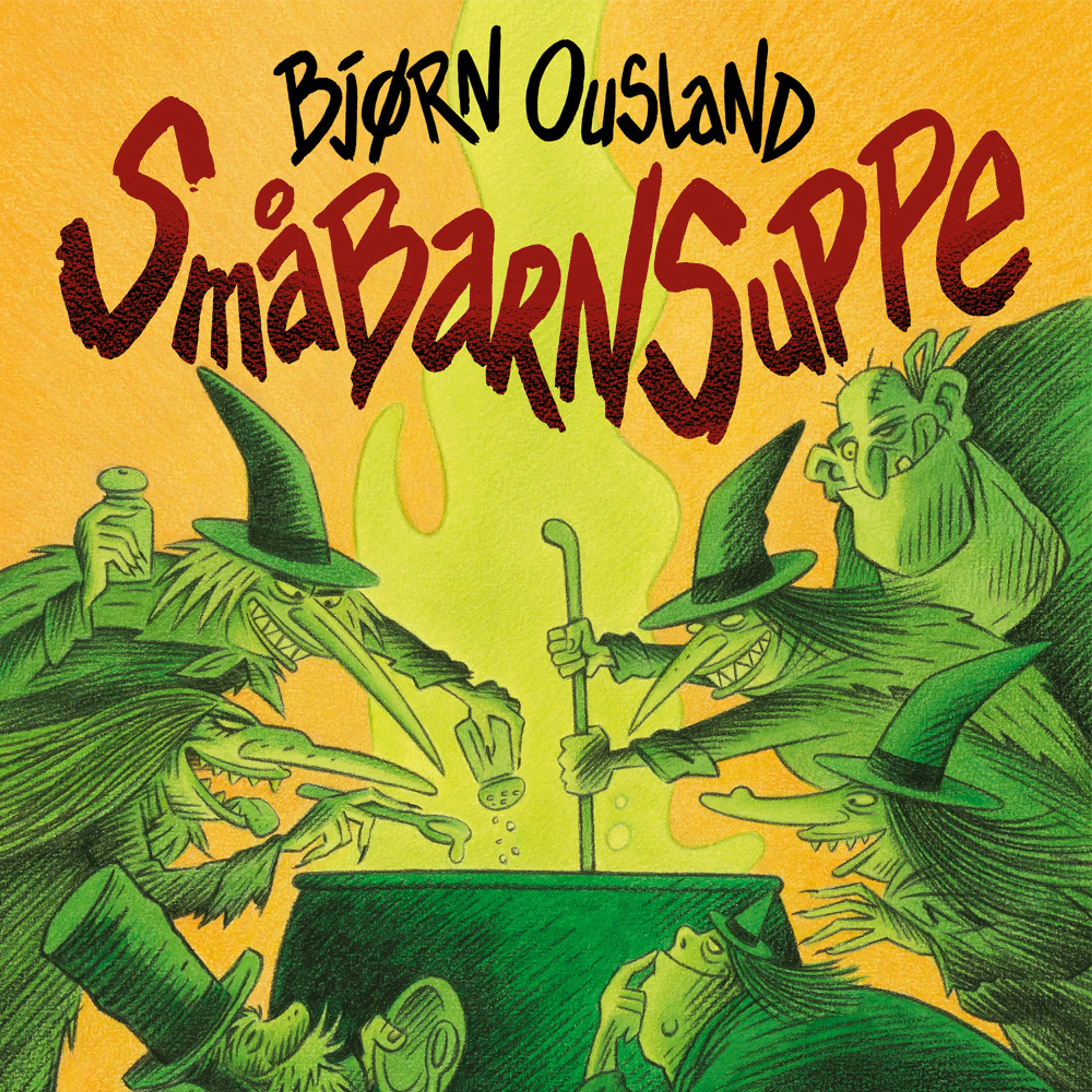 Omslag Småbarnsuppe av Bjørn Ousland (Lydbok)