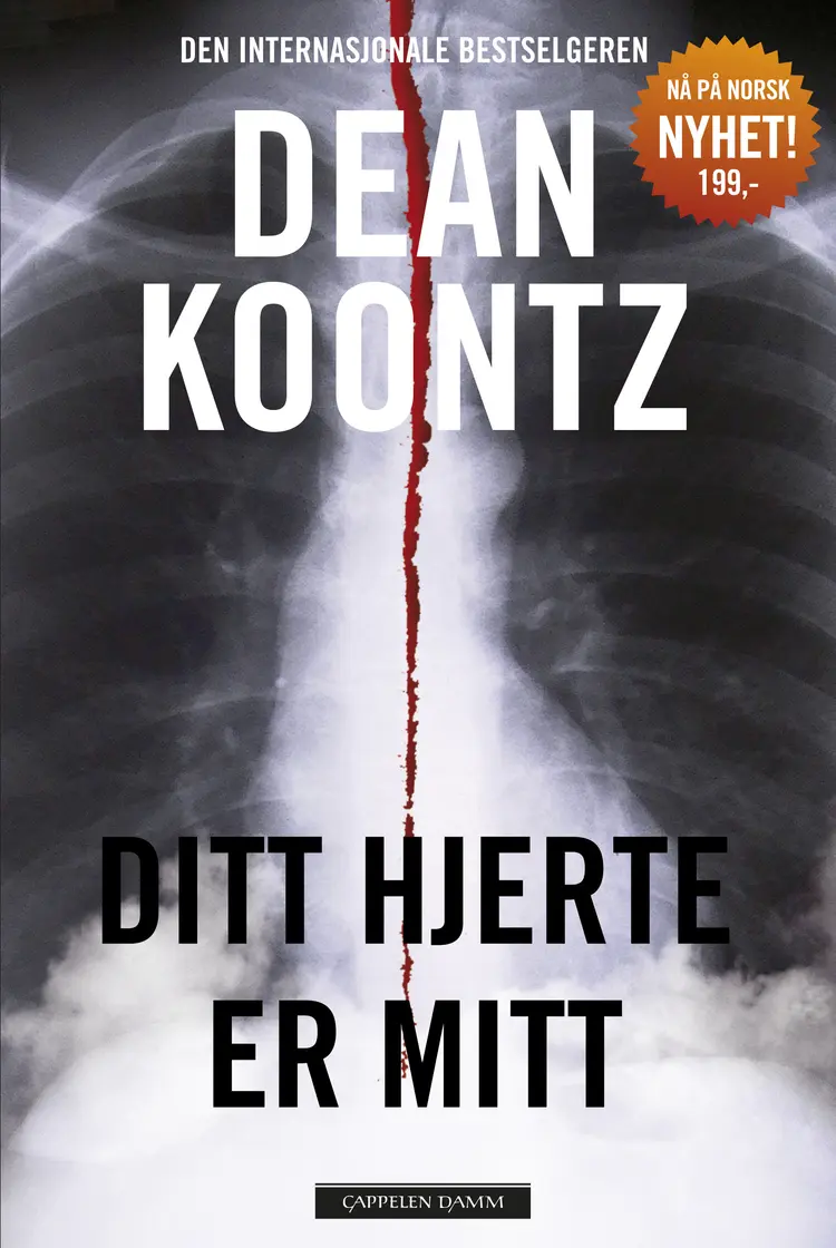 Omslag Ditt hjerte er mitt av Dean Koontz (Heftet)