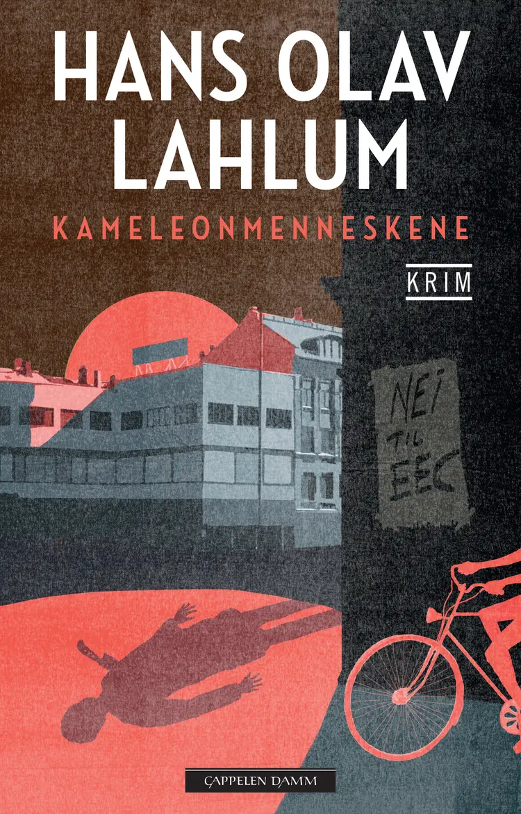 Omslag Kameleonmenneskene av Hans Olav Lahlum (Innbundet)