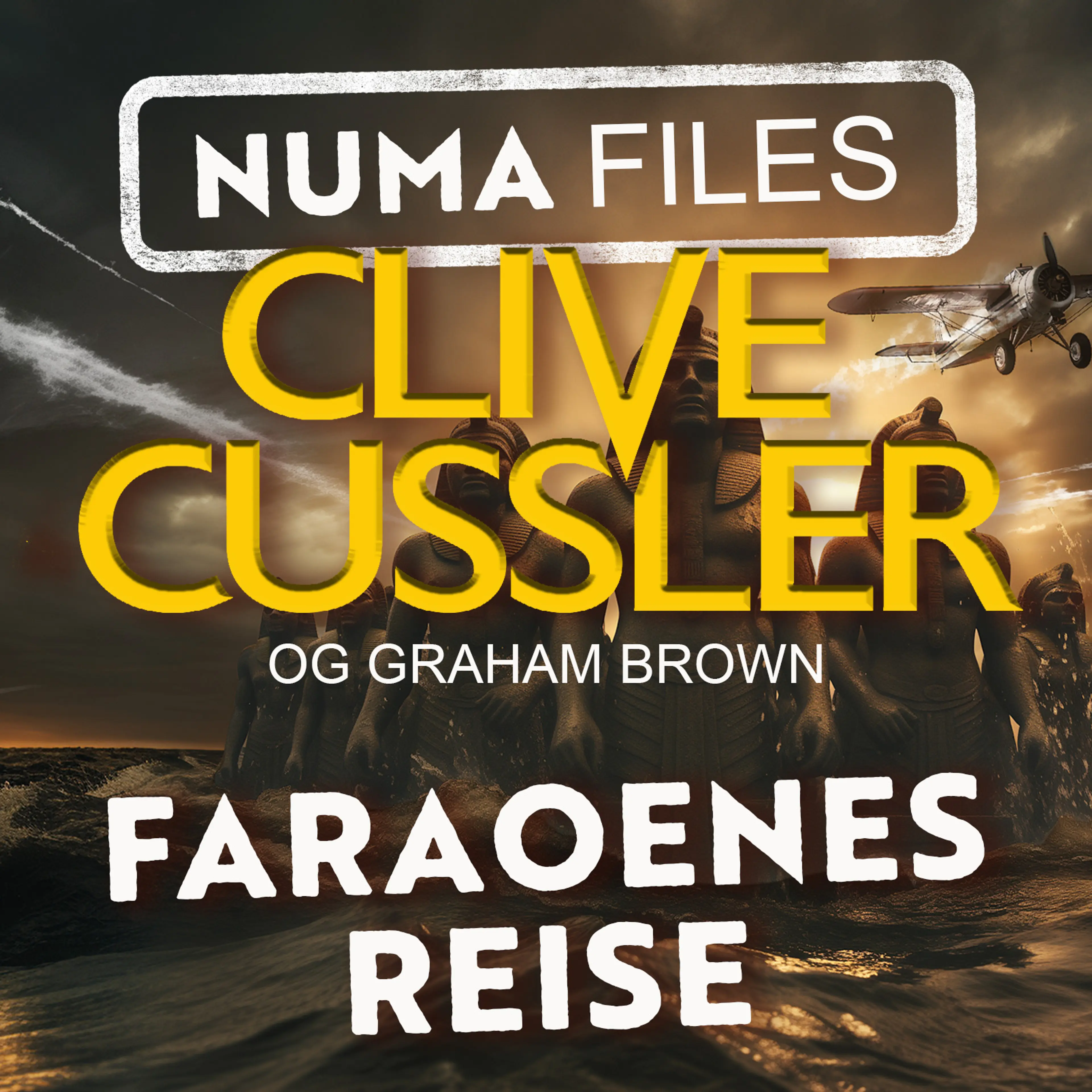 Omslag Faraoenes reise av Clive Cussler og Graham Brown (Lydbok)