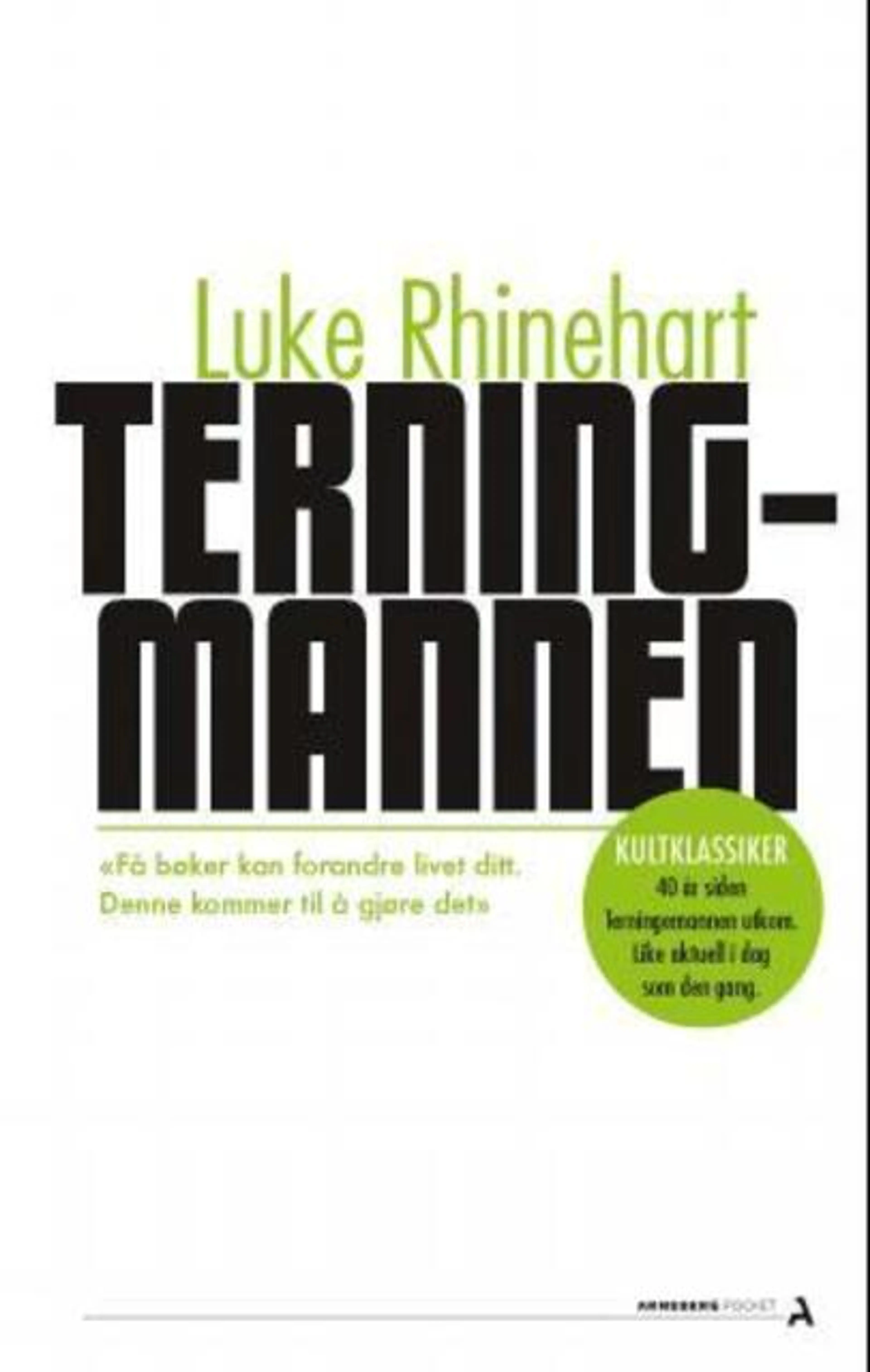 Omslag Terningmannen av Luke Rhinehart (Heftet)