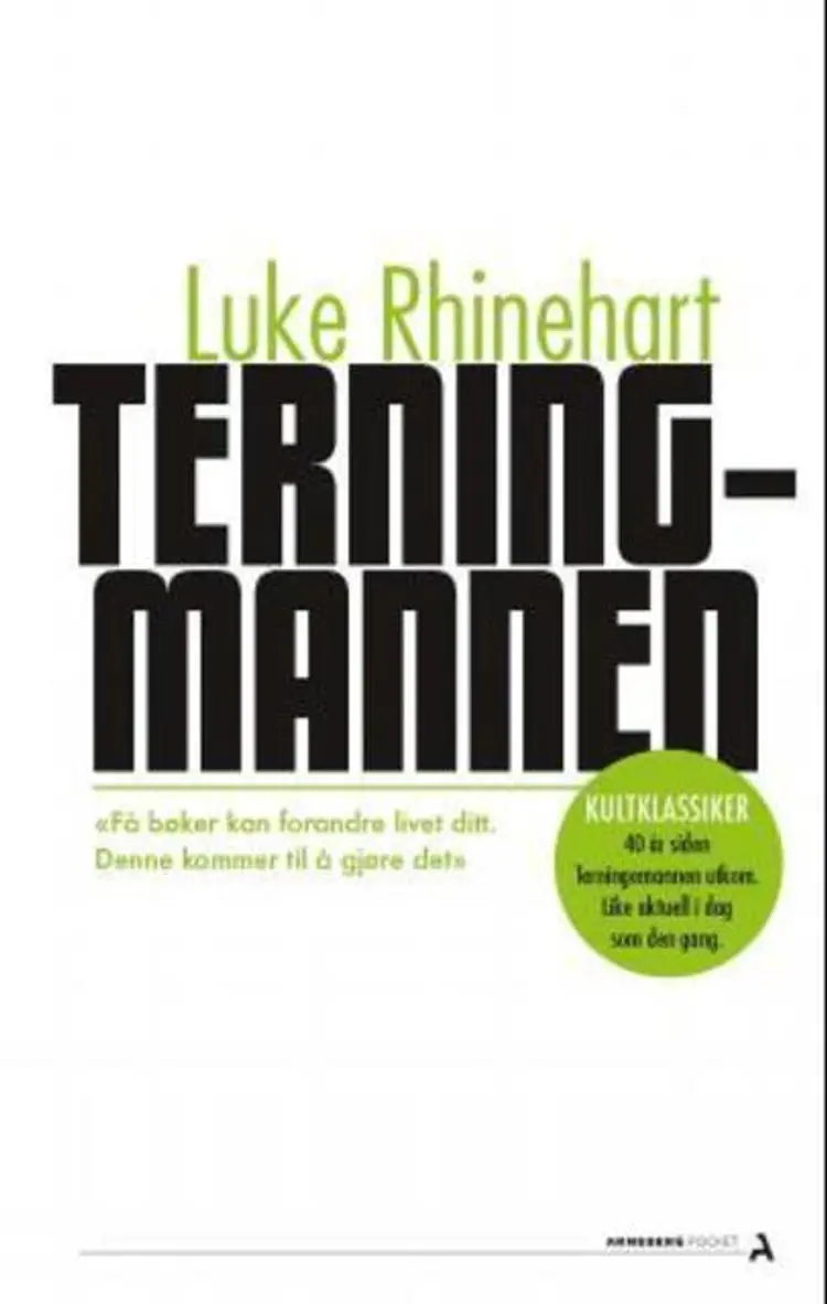 Omslag Terningmannen av Luke Rhinehart (Heftet)