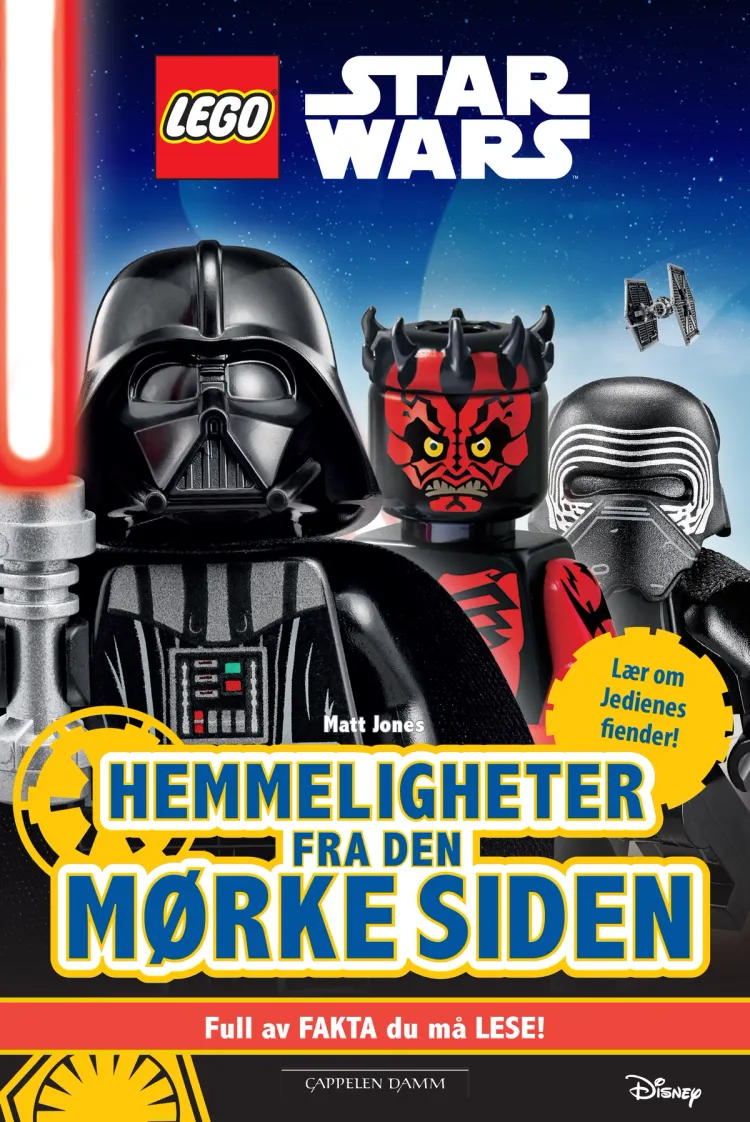 Omslag LEGO® Star Wars™ - Hemmeligheter fra den mørke siden av Matt Jones (Innbundet)