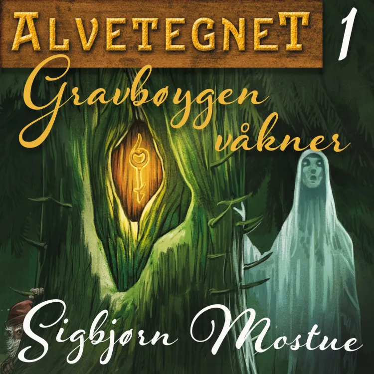 Omslag Gravbøygen våkner av Sigbjørn Mostue (Lydbok)