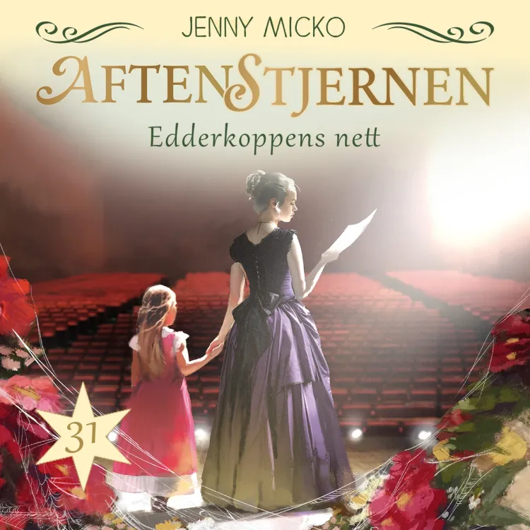 Omslag Edderkoppens nett av Jenny Micko (Lydbok)