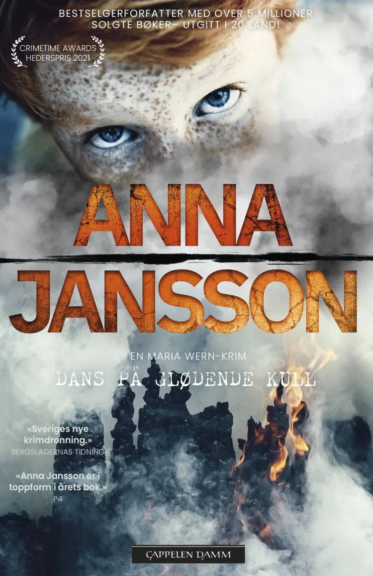 Omslag Dans på glødende kull av Anna Jansson (Ebok)