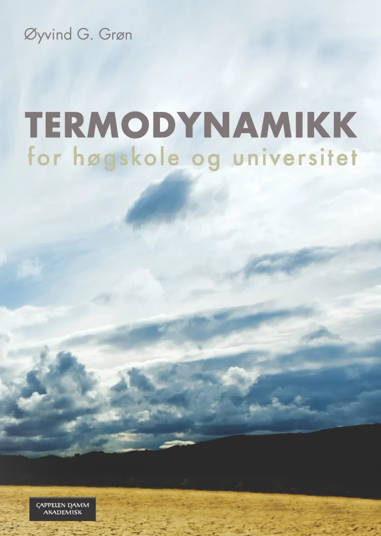 Omslag Termodynamikk for høgskole og universitet av Øyvind Geelmuyden Grøn (Heftet)