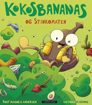 Omslag Kokosbananas og stinkomaten av Rolf Magne G. Andersen (Innbundet)