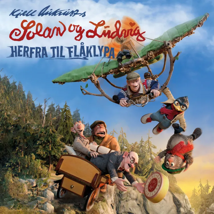 Omslag Herfra til Flåklypa (Lydbok)