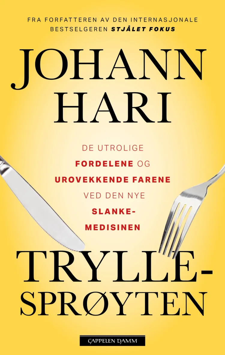 Omslag Tryllesprøyten av Johann Hari (Innbundet)
