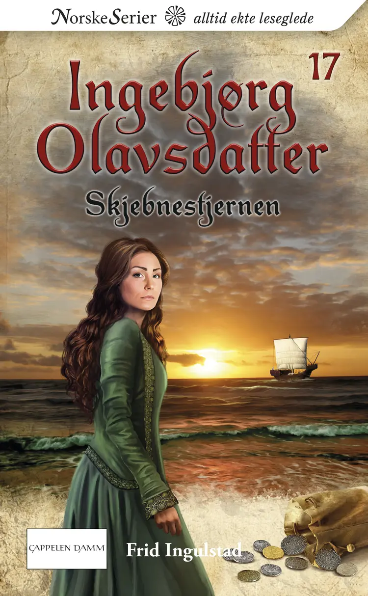 Omslag Skjebnestjernen av Frid Ingulstad (Heftet)