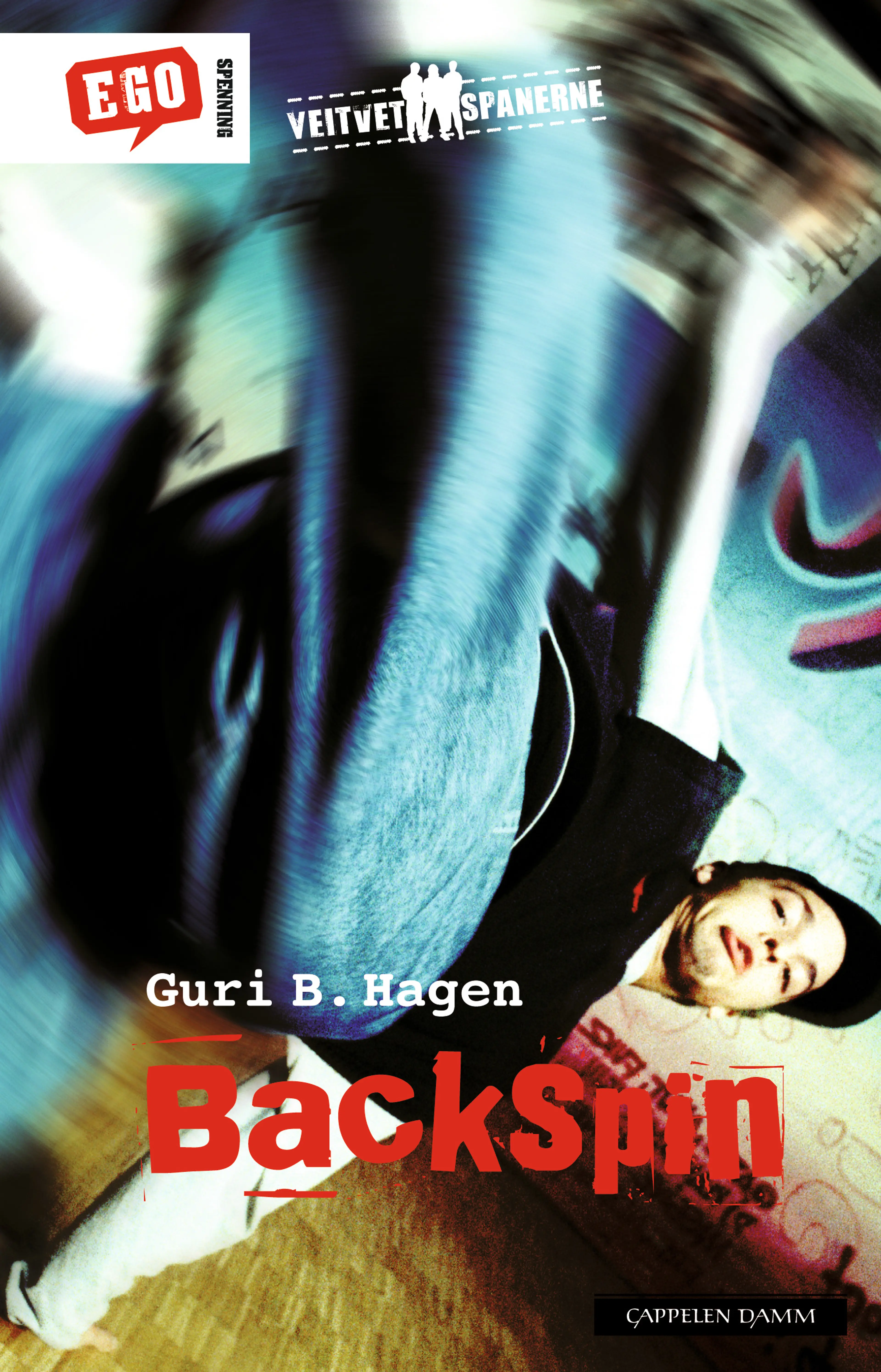 Omslag Backspin av Guri Børrehaug Hagen (Innbundet)