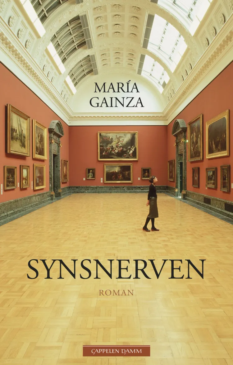 Omslag Synsnerven av María Gainza (Innbundet)