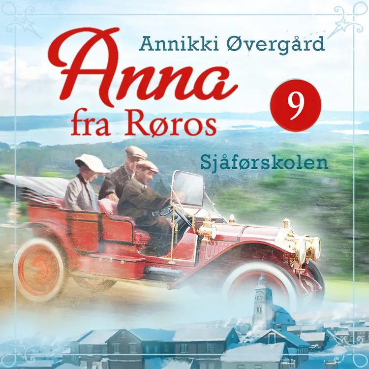 Omslag Sjåførskolen av Annikki Øvergård (Lydbok)
