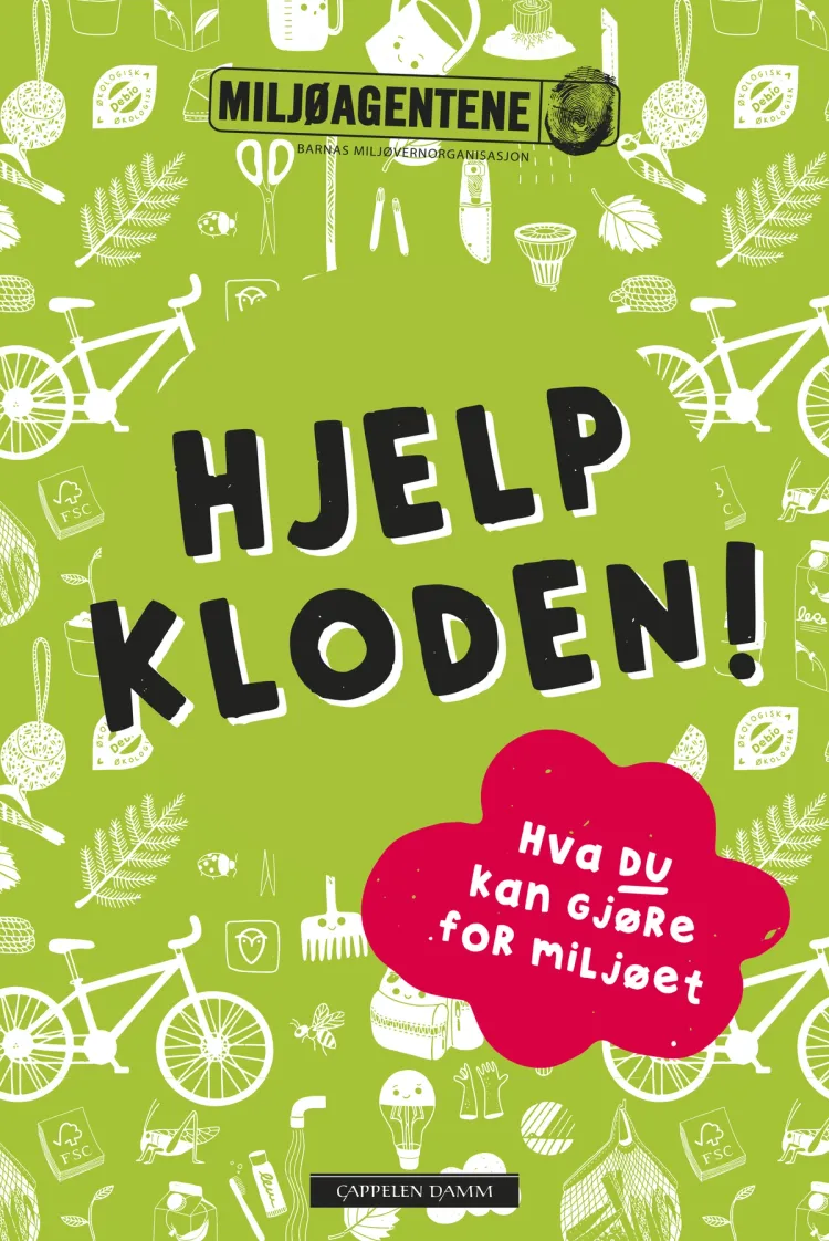 Omslag Hjelp kloden! av Miljøagentene (Innbundet)
