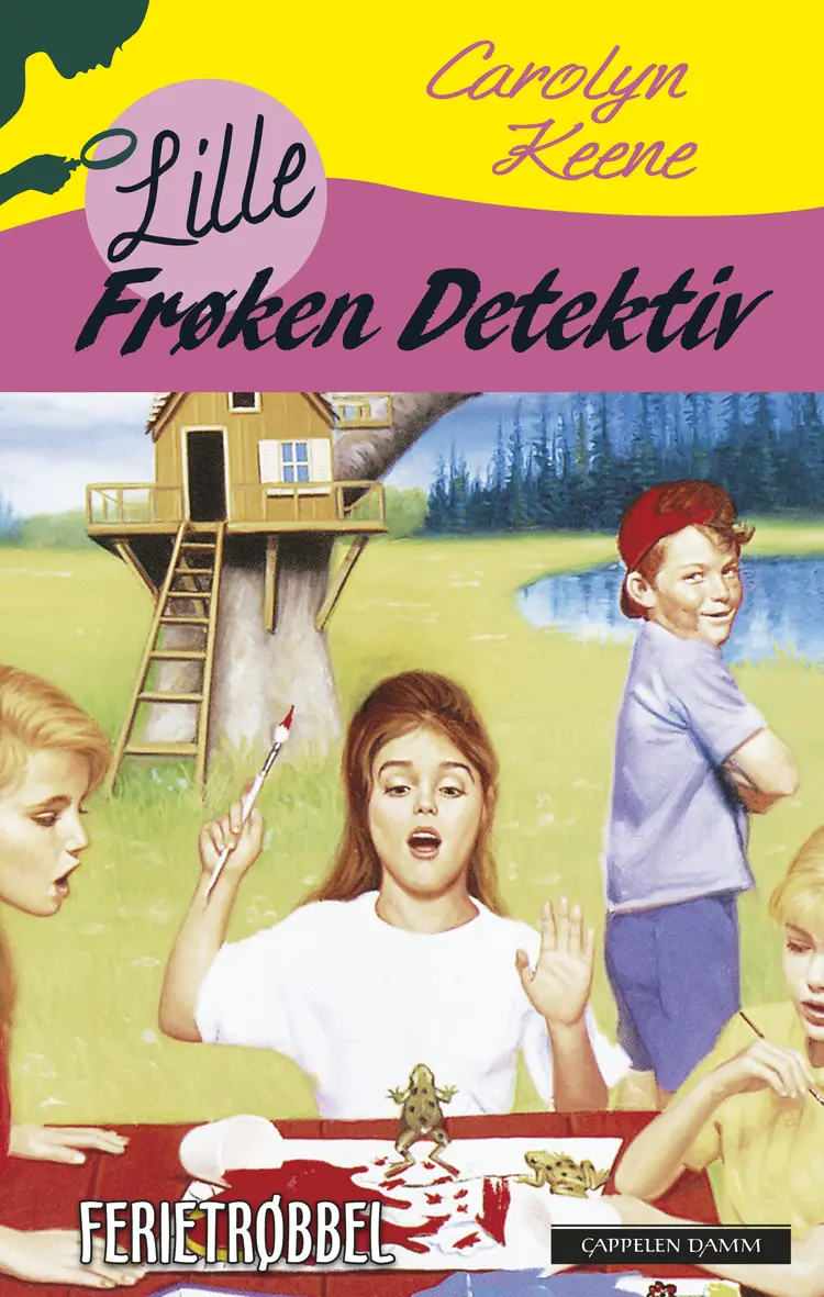 Omslag Lille Frøken Detektiv 7: Ferietrøbbel av Carolyn Keene (Innbundet)